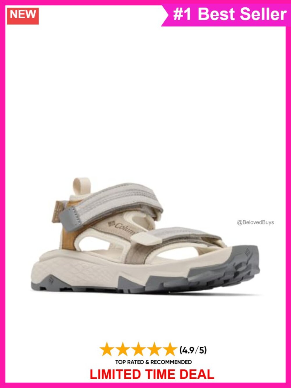 Columbia Peakfreak Rush Leather Athletic Sandal